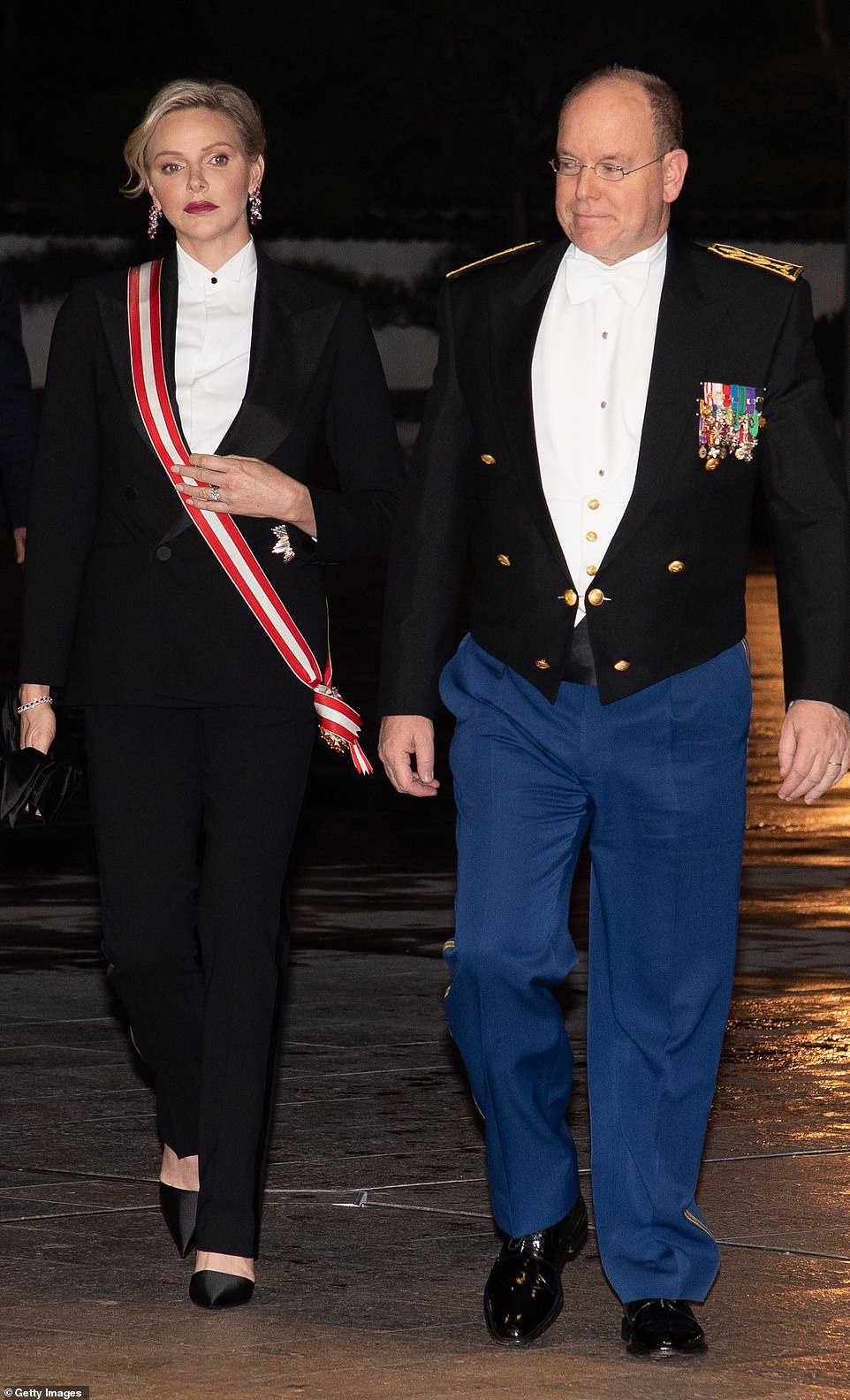 Prince Albert and Princess Charlene Fete Nationale Gala