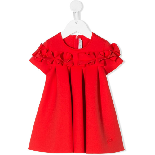 Baby Dior frill-detail flared dress
