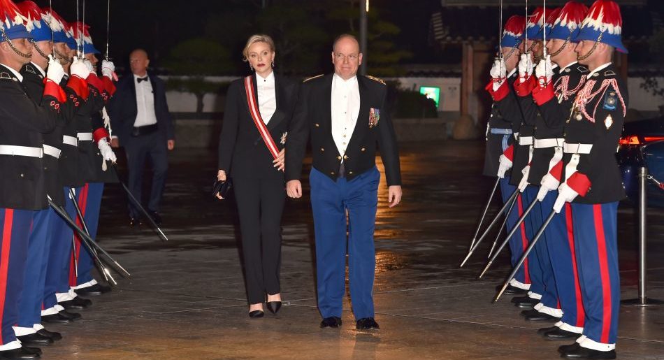 Prince Albert and Princess Charlene Fete Nationale Gala 2019