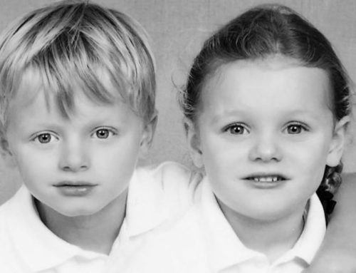 Princess Charlene Shares School Photos of The Twins + Buy Their School Bags