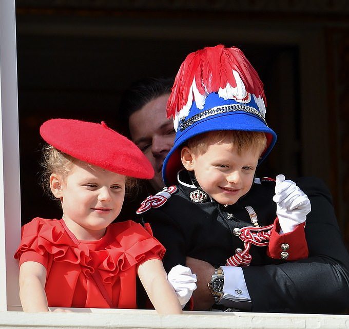 Princess Gabriella & Prince Jacques at the Fete Nationale 2019