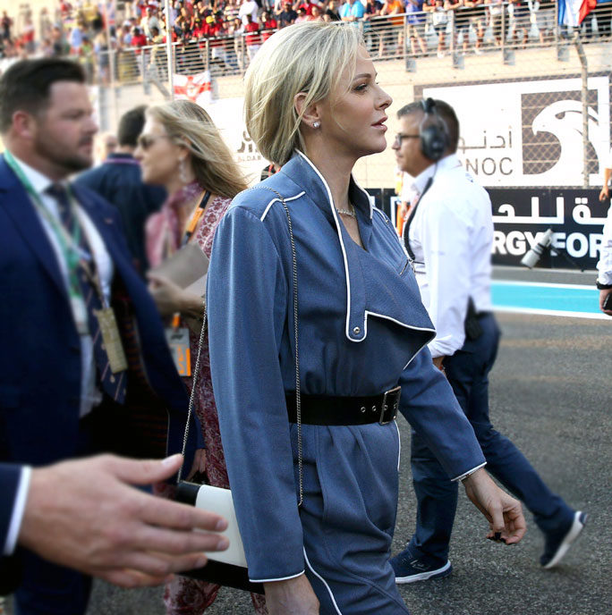 Princess Charlene Grand Prix Abu Dhabi bag