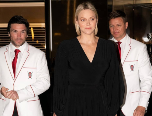 Princess Charlene Wears Erre to Support the Impi’s The 2019 International Rugby Sevens