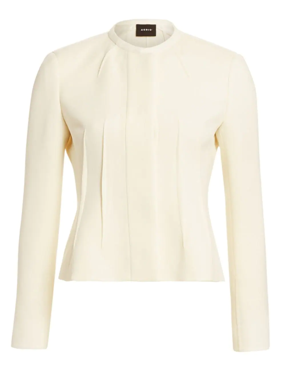 Akris Wool Crepe Darted Jacket