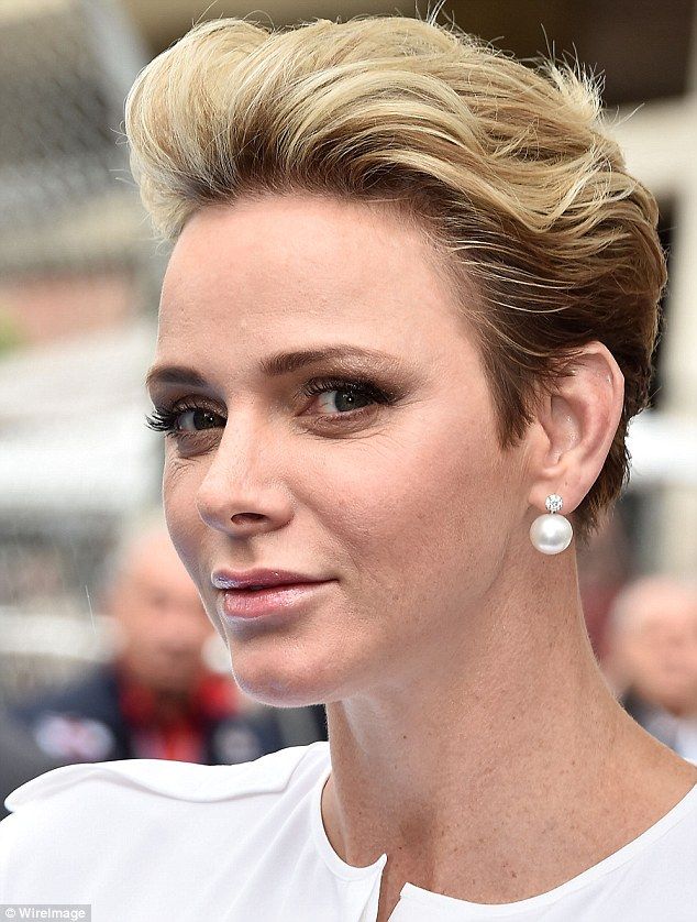 Princess Charlene Grand Prix makeup