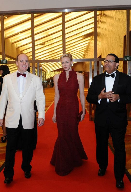 Princess Charlene Singapore 2012