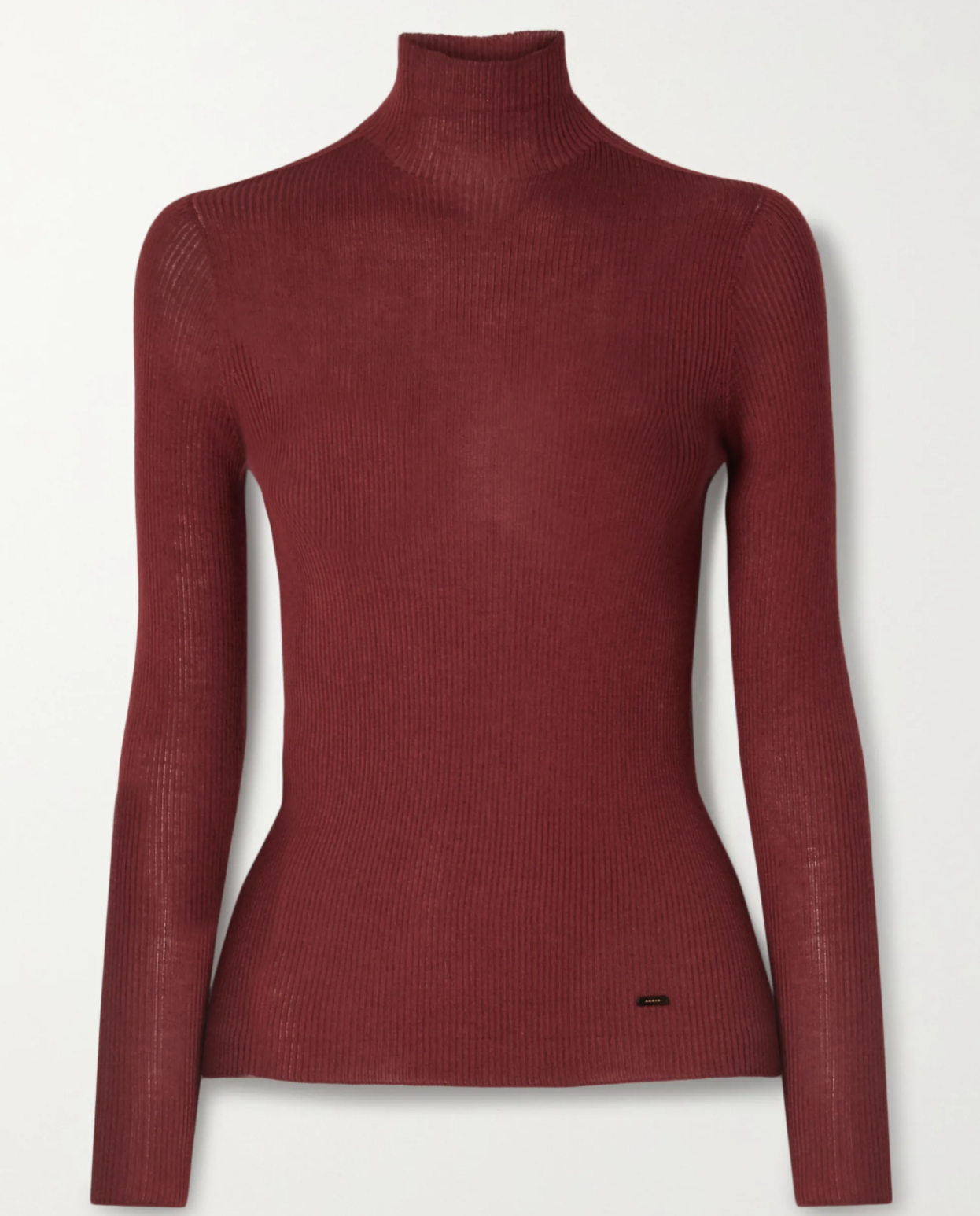 Akris Ribbed cashmere and silk blend turtleneck sweater