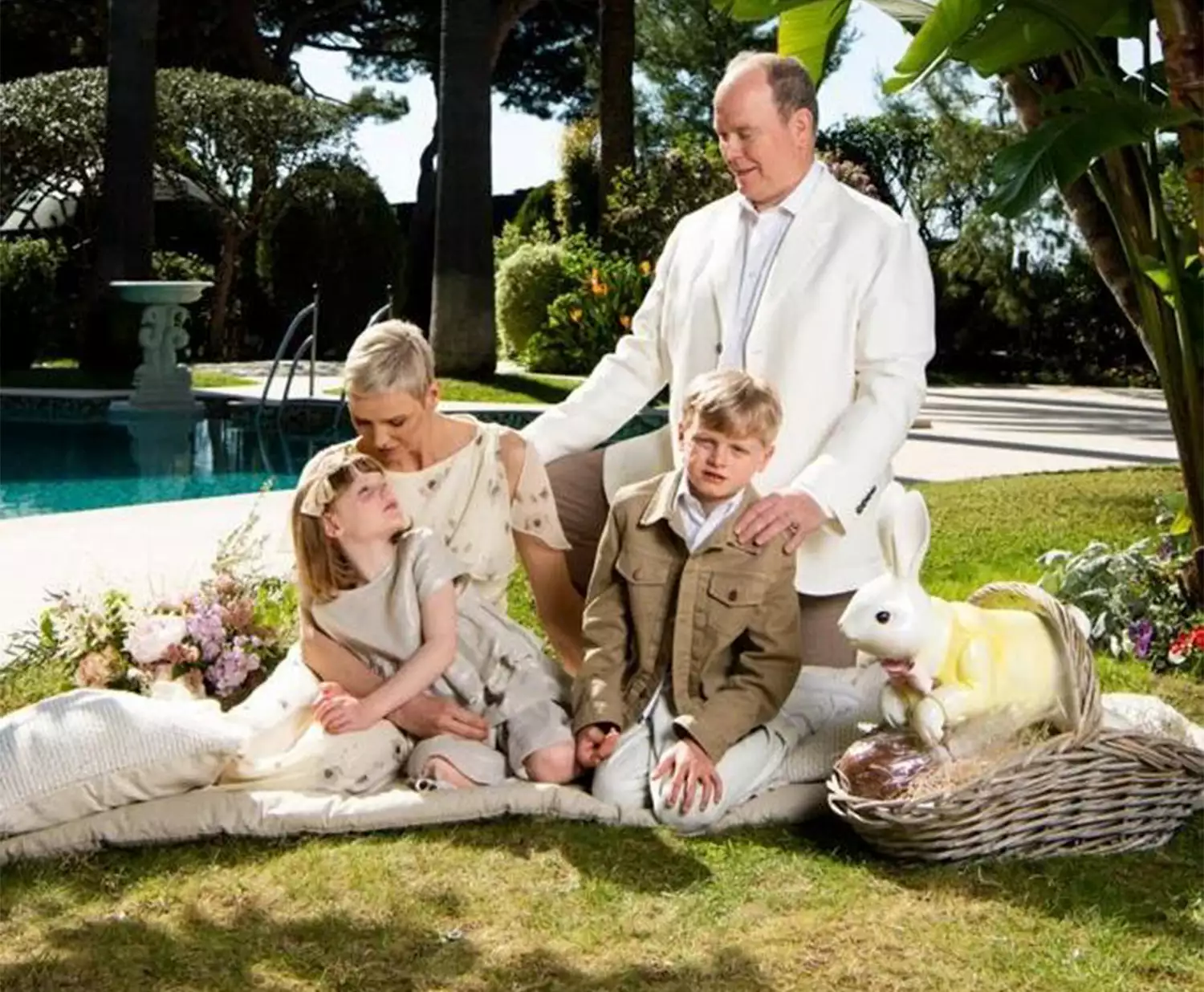  Princely family of Monaco Easter 2022