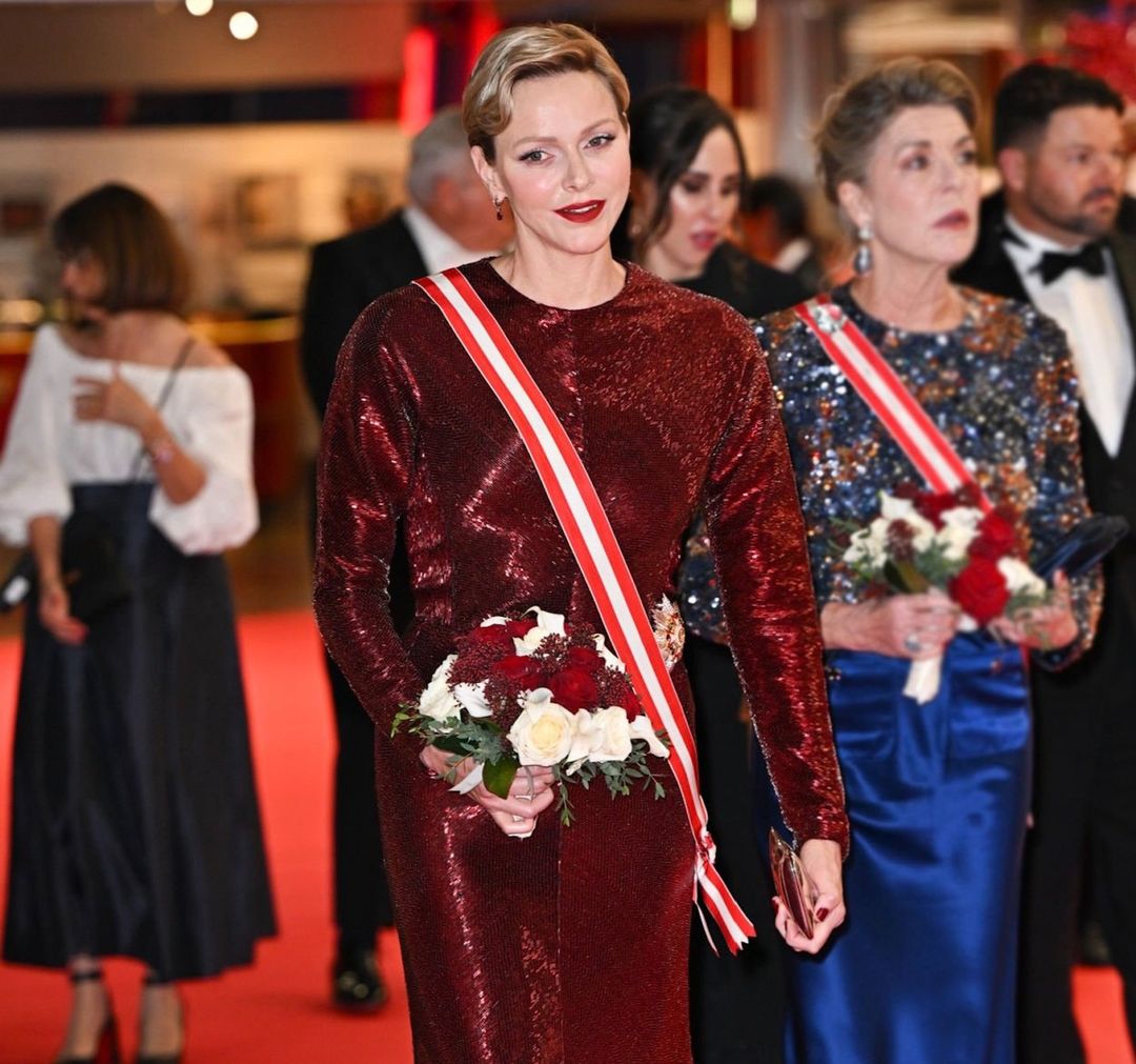 Princess Charlene Wears DidierAngelo to the 2023 Fete Nationale Gala ...