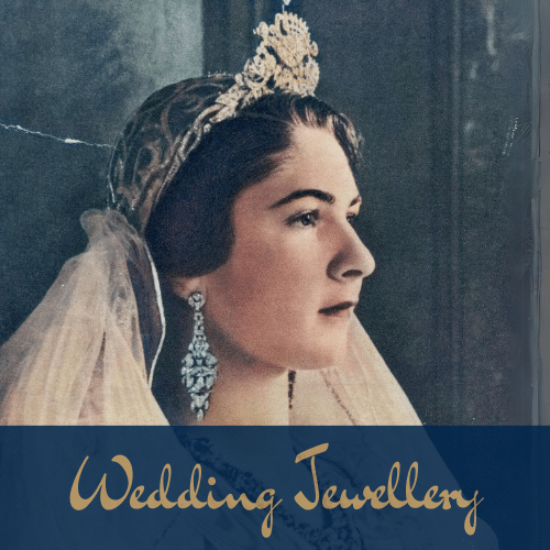 Queen Farida's wedding jewellery